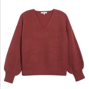 Madewell Thornton balloon sleeve sweater